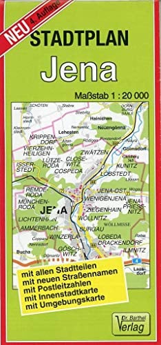 Stadtplan Jena: 1:20000
