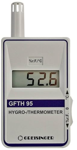 Greisinger GFTH 95 Luftfeuchtemessgerät (Hygrometer) 10% rF 95% rF