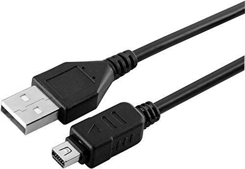 AAA PRODUCTS | USB cable for Olympus Pen E-P1, E-P2, E-P3, E-P5, E-PL1, E-PL2, E-PL3, E-PL5, E-PL6, E-PL7, E-PL8, E-PM1, E-PM2, PEN‑F Camera - Length: 4.9ft / 1.5M