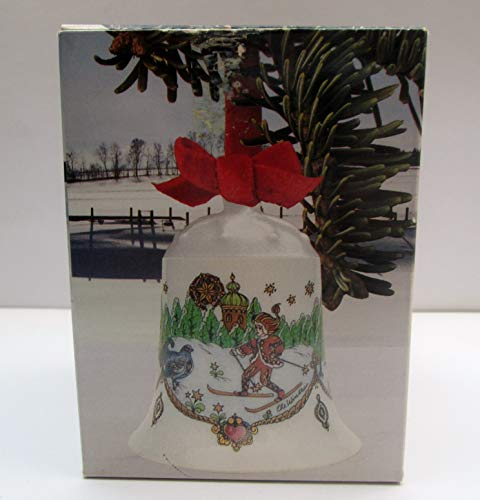 Hutschenreuther - Weihnachtsglocke 1981 - Glocke aus Porzellan - WIE NEU - OVP