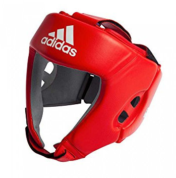 Adidas AIBA lizenziert Kopfschutz - rot Large