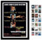 James Bond Goldfinger Gerahmtes Poster