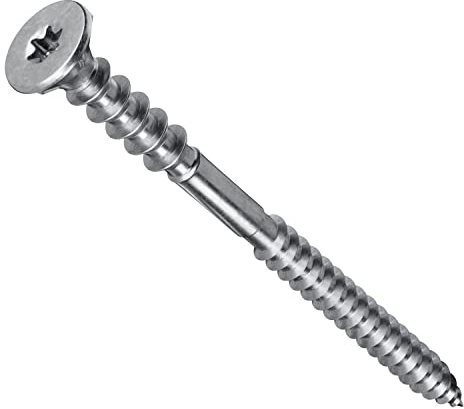 PARCO Vis de fixation Galvanisées à tête fraisée TX25, 60706x60