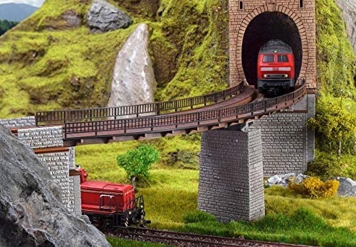 Vollmer 42547 - H0 Trogbrücke, gebogen - Neu