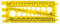 Motorcycle Storehouse B.V. Gewindelehre Schraubenschablone Werkzeug für Zoll/Metrisch Schrauben Muttern Gewinde und Unterlegscheiben, 220x84 mm