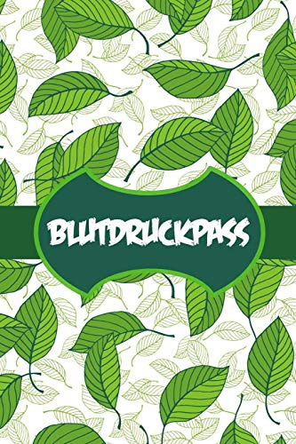 Blutdruckpass: Kompaktes Blutdruck Tagebuch