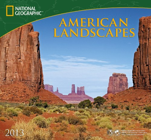 National Geographic American Landscapes 2013 Calendar