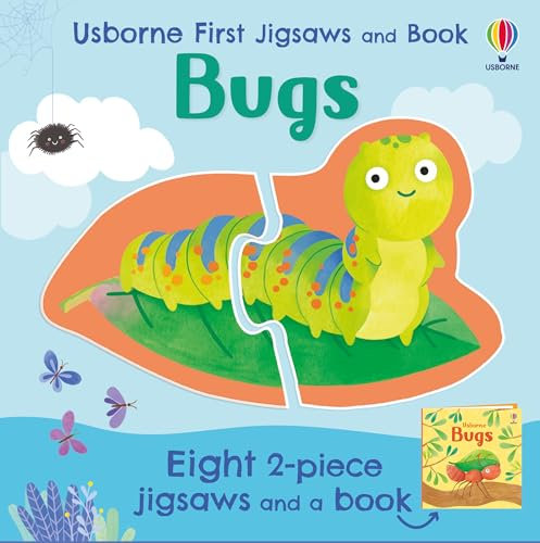 Usborne First Jigsaws and Book: Bugs