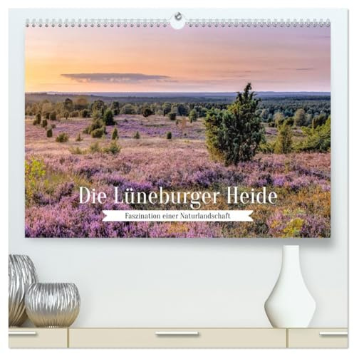 Die Lüneburger Heide - Faszination einer Naturlandschaft (hochwertiger Premium Wandkalender 2026 DIN A2 quer), Kunstdruck in Hochglanz: Erleben Sie ... auf beeindruckenden Bildern (CALVENDO Natur)