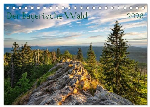 Der Bayerische Wald (Tischkalender 2026 DIN A5 quer), CALVENDO Monatskalender: Urwald und Bayerischer Nationalpark als Herzstück der Region (CALVENDO Orte)