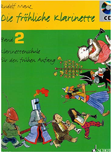 Die fröhliche Klarinette. Band 2. mit CD