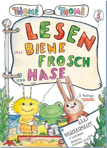 Lesen mit Biene, Frosch und Hase: Basiskonzept Lesen - phonix, 1. Leseheft. Großbuchstaben (Richtig einfach lesen: Basiskonzept Lesen)