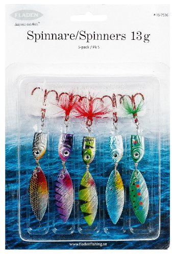 Fladen Spinnköder-Set, 5-teilig 13 g