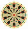 Solex Soft Dartboard 6 Darts & 6 Extra Tips, Mehrfarbig, 36 x 36 x 2 cm, 43100