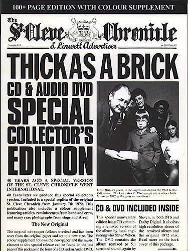 Dick wie ein Ziegelstein (Digibook CD + DVD)