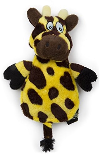 goDog Hear Doggy mit Kauschutz, Flache Giraffe