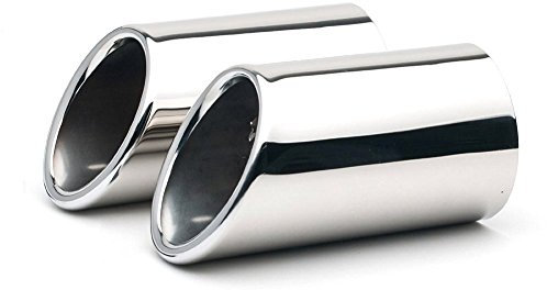 Top-Longer Dcarico Auto Finto Terminale Scarico Estremità Tubo Gas Di Scarico Terminali Di Scarico In Acciaio Inox