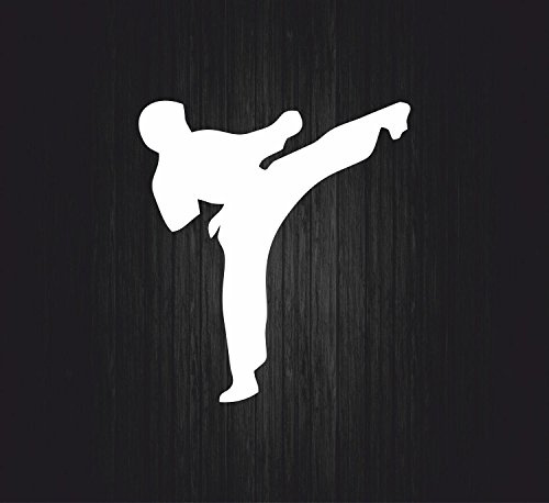 Akachafactory Selbstklebend Sticker Auto Karate Kampfsport Taekwondo Kung Fu R1