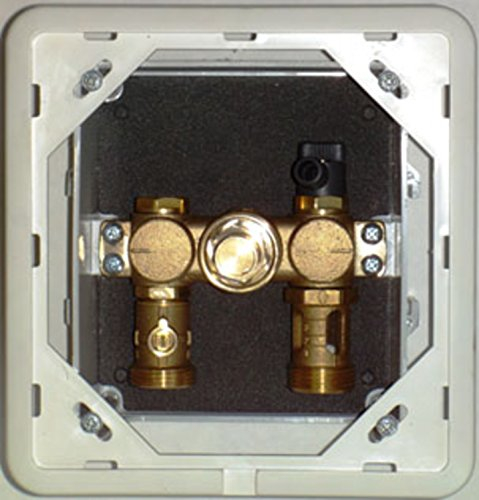 COSMO Einzelraum-Regelbox RTL TH Plus mit Durchflussregulierung u.Platte weiss