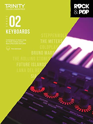 Trinity College London Rock & Pop 2018 Keyboards Grade 2 (Trinity Repertoire Library)