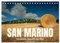 San Marino Die älteste Republik der Welt (Tischkalender 2026 DIN A5 quer), CALVENDO Monatskalender: Eines der kleinsten Länder der Welt im Laufe der Jahreszeiten (CALVENDO Orte)