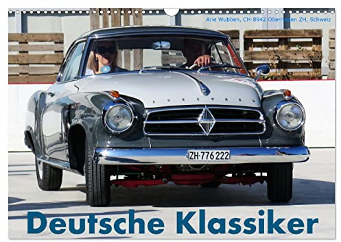 Deutsche Klassiker (Wandkalender 2026 DIN A3 quer), CALVENDO Monatskalender: Deutschland hat zweifellos hervorragende Autos produziert. Hier eine Auswahl! (CALVENDO Mobilitaet)