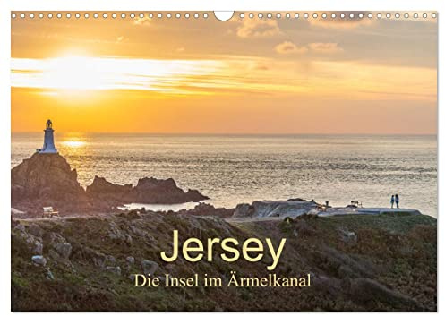 Jersey - Die Insel im Ärmelkanal (Wandkalender 2026 DIN A3 quer), CALVENDO Monatskalender: Die Perle im Ärmelkanal (CALVENDO Orte)