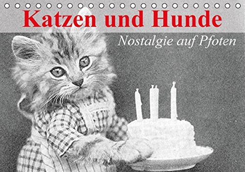 Katzen und Hunde - Nostalgie auf Pfoten (Tischkalender immerwährend DIN A5 quer): Historische Tierbilder aus dem Jahr 1914 (Geburtstagskalender, 14 ... [Kalender] [Oct 08, 2014] Stanzer, Elisabeth