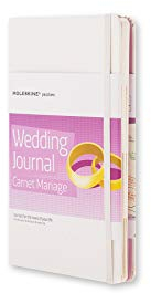 Moleskine Passion-Journal Hochzeit Large, Hardcover mit Prägung weiß