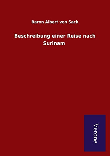 Beschreibung einer Reise nach Surinam