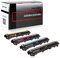 Logic-Seek 4X Toner kompatibel für TN241 TN245 Multipack für Brother DCP-9015CDW HL-3142CW MFC-9140CDN MFC-9332CDW