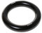 20KN Rope Access / Tree Carving / Rock Climbing Rappel Ring Equipment Black