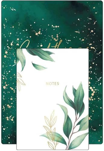 Notizheft-Set Botanical, vegan: Notizheft-Set A5 & A6, geeignet für Schule, Beruf oder Freizeit, 48 Blatt SchreibLiebe