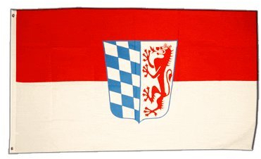 Flagge Deutschland Niederbayern - 90 x 150 cm