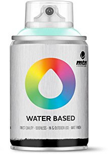MTN Water Based Spray Paint 100 Phthalo Blue Light