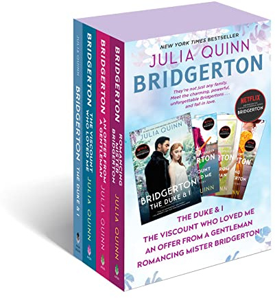 Bridgerton Boxed Set 1-4: The Duke and I/The Viscount Who Loved Me/An Offer from a Gentleman/Romancing Mister Bridgerton (Bridgertons)