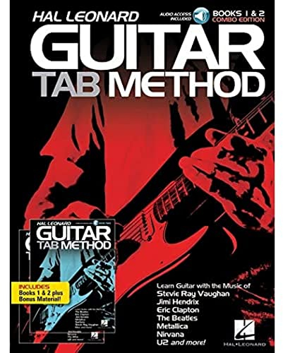 Hal Leonard Guitar Tab Method: Books 1 & 2 Combo Edition: Lehrmaterial, CD für Gitarre