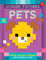 Sticker Pictures: Pets: Stick, color & create one sticker at a time! (Sticker & Color-by-Number)