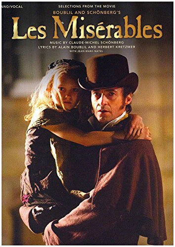 Les Miserables Selections From The Movie: Songbook Klavier, Gesang