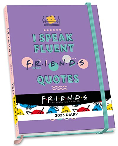 Friends – A5-Tischkalender 2023: Original Danilo-Kalender [Mehrsprachig] [Kalender] (Desk Diary)