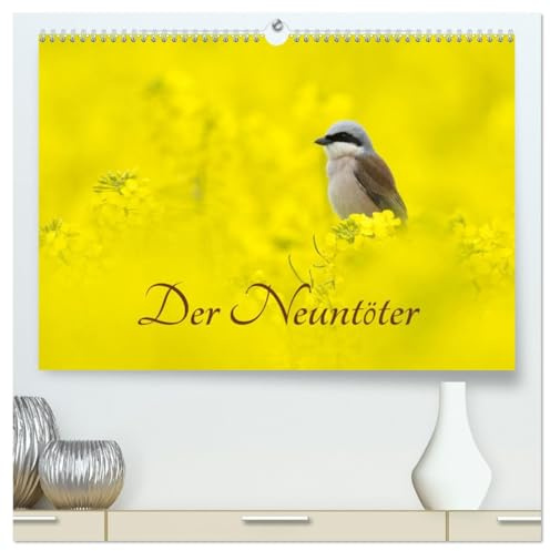 Der Neuntöter (hochwertiger Premium Wandkalender 2026 DIN A2 quer), Kunstdruck in Hochglanz: Aussagekräftige Momentaufnahmen aus dem Leben des Neuntöters (CALVENDO Tiere)