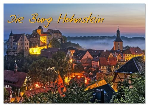 Die Burg Hohnstein im Licht der vier Jahreszeiten (Wandkalender 2026 DIN A2 quer), CALVENDO Monatskalender: Die Burg Hohnstein in der Sächsischen ... jahreszeitlichen Vielfalt. (CALVENDO Natur)