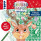 Glitzer Zauberpapier Malbuch Fröhliche Weihnachten: Mit Glitzerseiten (Glitzer Zauberpapier (Malbücher))