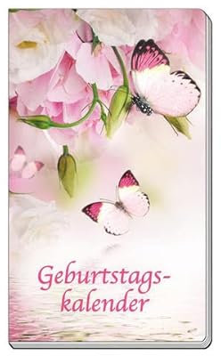Taschen-Geburtstagskalender Romantik: 10 x 16 cm