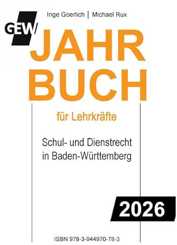 GEW-Jahrbuch 2026 für Lehrkräfte: Schul- und Dienstrecht in Baden-Württemberg