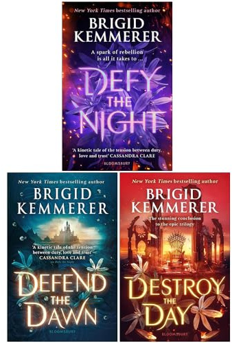Defy the Night Series 3 Books Collection Set By Brigid Kemmerer (Defy the Night, Defend the Dawn & Destroy the Day)