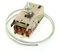 sourcingmap AC 250V 3A 3Pins terminaux réfrigération Thermostat pour réfrigérateurs