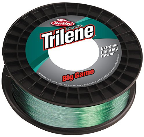 Berkley Trilene Big Game Monofile Angelschnur, 40LB | 18,2kg, 600m, Grün