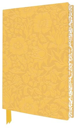 Exquisit Premium Notizbuch DIN A5: William Morris, Malve: Unser hochwertiges, liniertes Blankbook mit Softcovereinband aus Kunstleder mit ... künstlerisch gestaltetem Buchschnitt