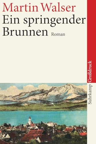 Ein springender Brunnen: Roman. Großdruck | Großdruck (st Großdruck)
